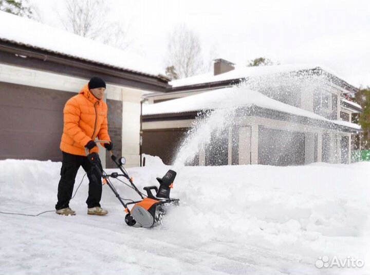 Снегоуборщик электрический daewoo dast 2600E