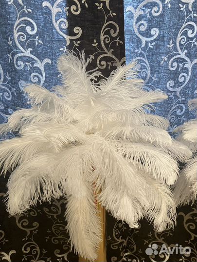 Свадебный декор/ перья/стойки