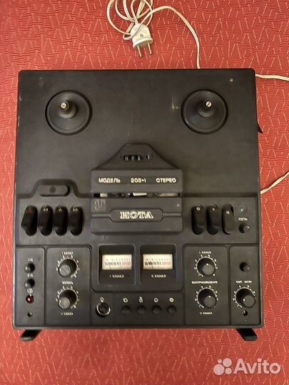 Катушечный магнитофон Нота 203 1