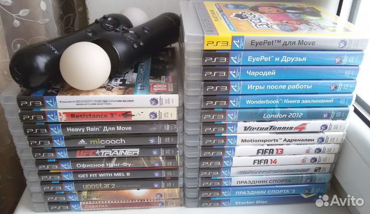 Игры для PS3 с мувом