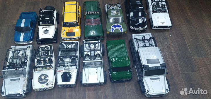 Кузова и корки на р/у модели машин