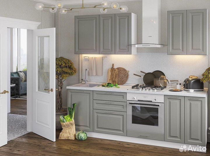 Кухня 2,4м новая, на заказ