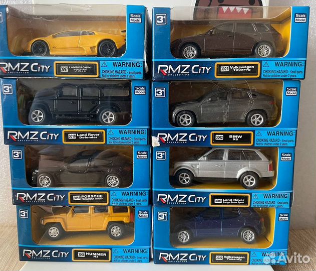 Машинки RMZ City 1:60 die cast Collection