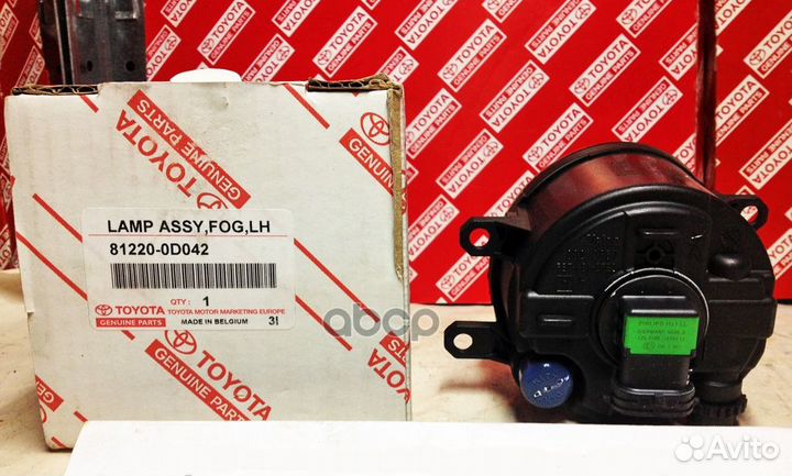 Фара птм LH 812200D041 812200D042 toyota