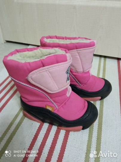 Дутики для девочки 26 27