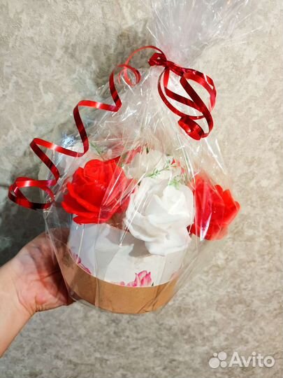 Букет цветов из мыла