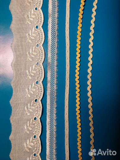 Кружево, тесьма для рукоделия СССР