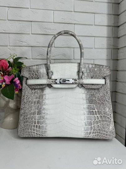 Hermes сумка из кожи крокодила