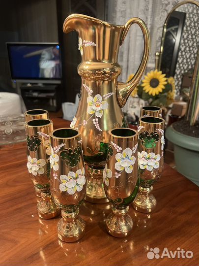 Сервиз ручная работа Bohemia (Чехия)