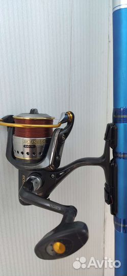 Катушка реоби экусима и болонка глориус 5 м