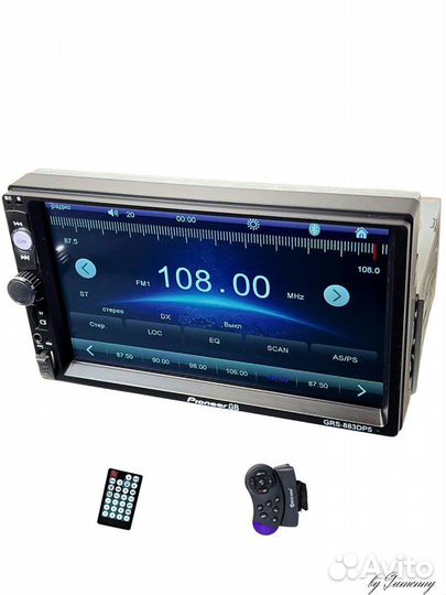 Авто магнитола один дин 7 дюймов