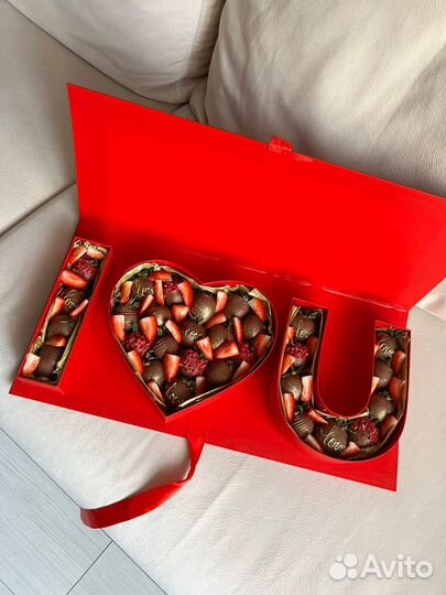 Подарочная коробка love, ай лав