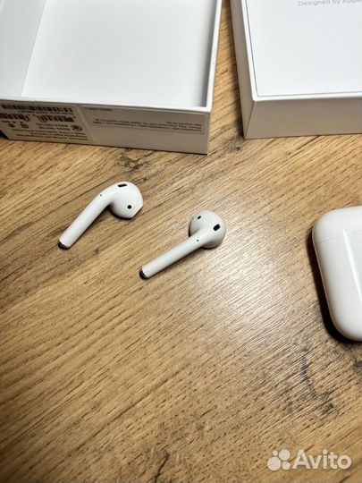 Наушники apple airpods 1 оригинал на запчасти
