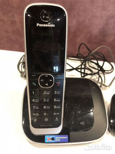 Телефон с 2 - мя трубками Panasonic