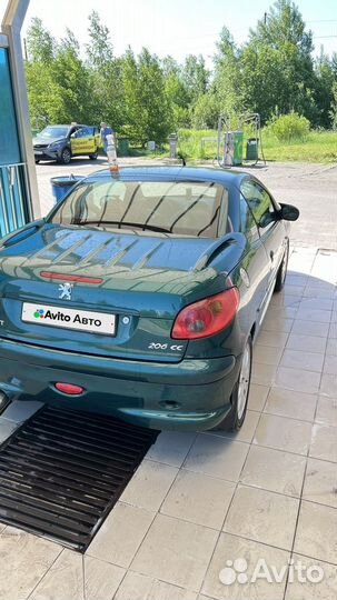 Peugeot 206 1.6 AT, 2004, 185 000 км