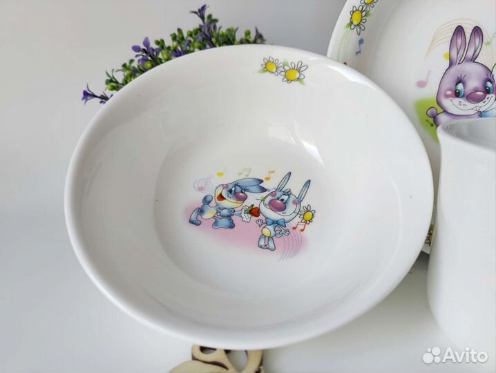 Набор детской посуды новый