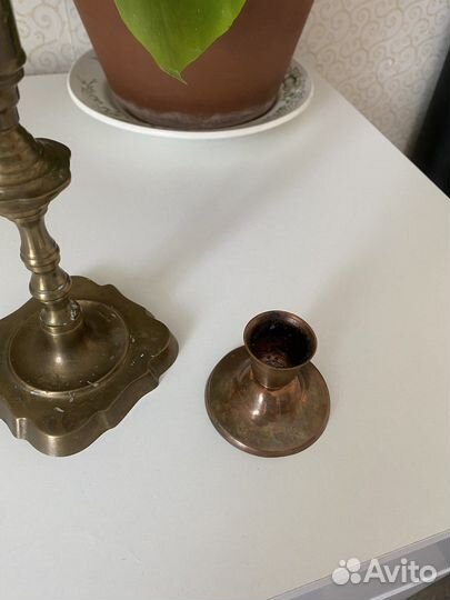 Подсвечники латунь Испания