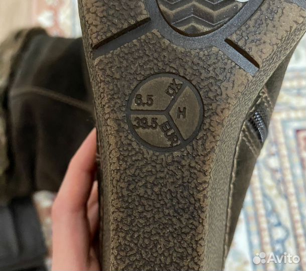 Сапоги зимние женские 39 новые