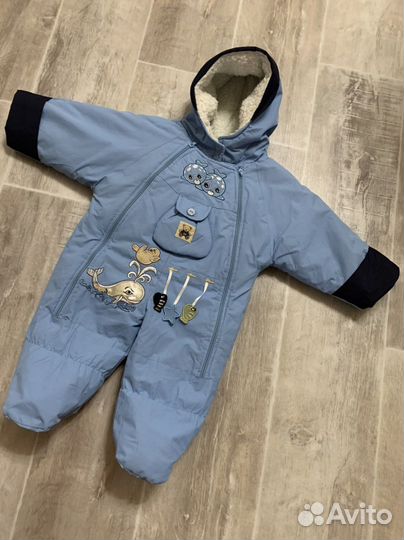 Зимний комбинезон для мальчика