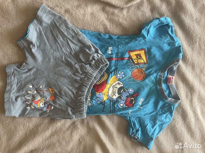 Пакет с вещами на мальчика 86-98 размер