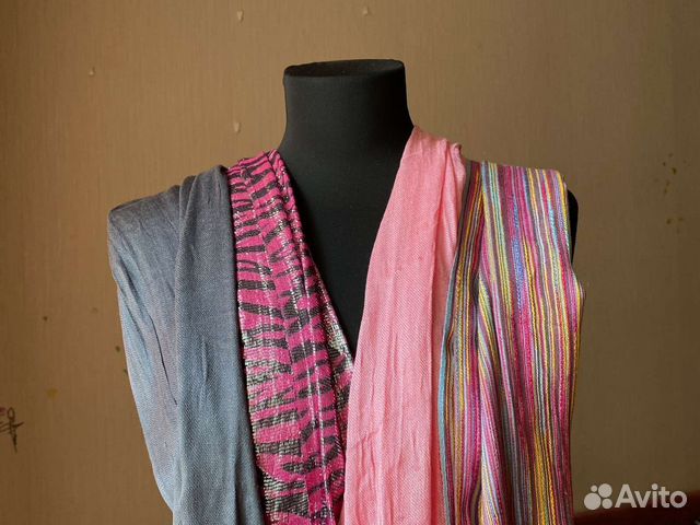 Женский лёгкий шарф палантин