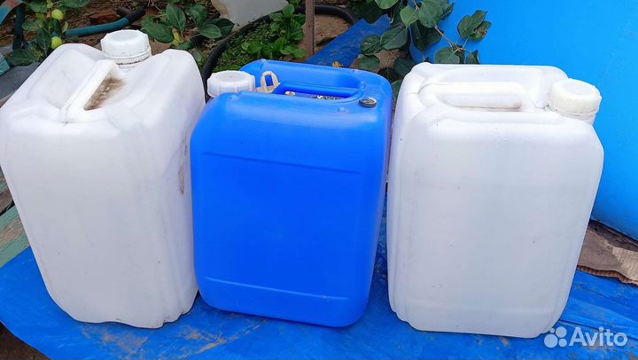 Канистры, бочка пластиковые бу
