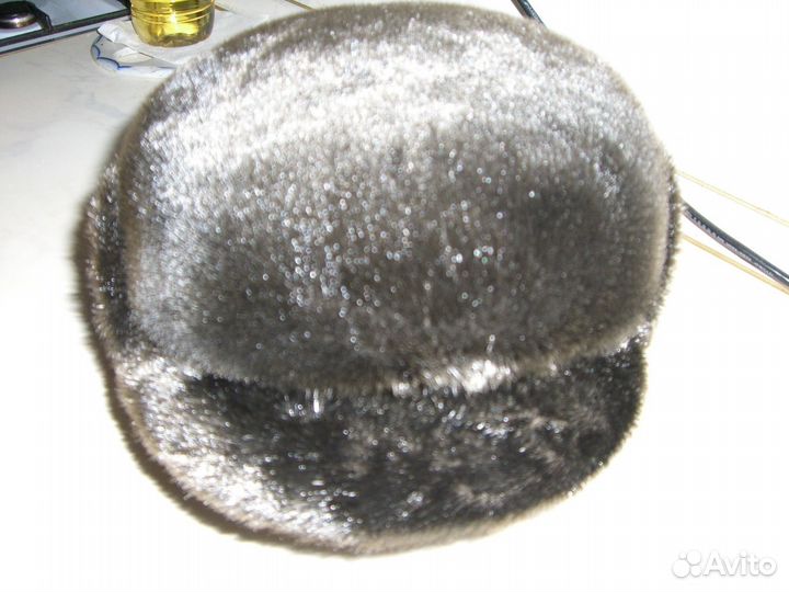 Мужская шапка из нерпы