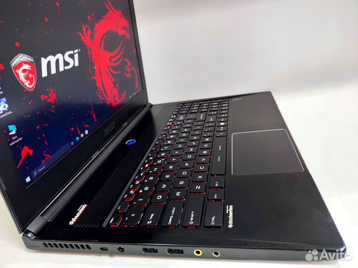 Тонкий игровой MSI в идеале i7, 16gb, ips, gf-2gb