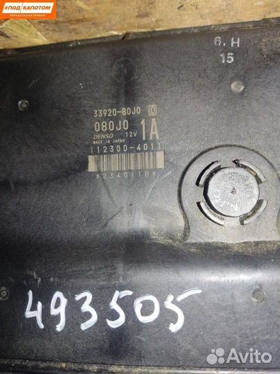 Блок управления двигателем Suzuki 33910-80J0