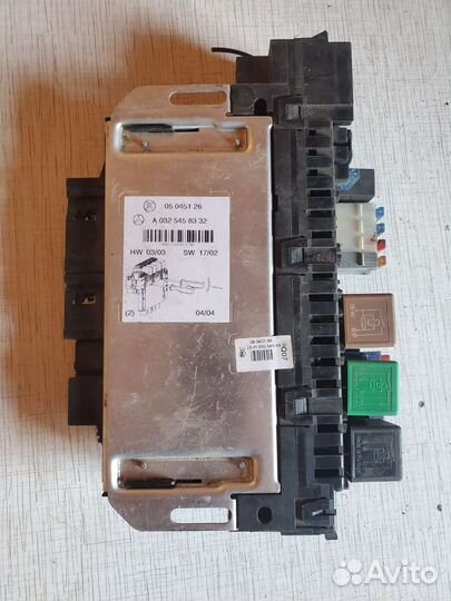 Блок SAM Mercedes A0325458332 w220