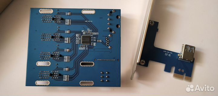 Райзер-карта Mini ITX PCI Express адаптер