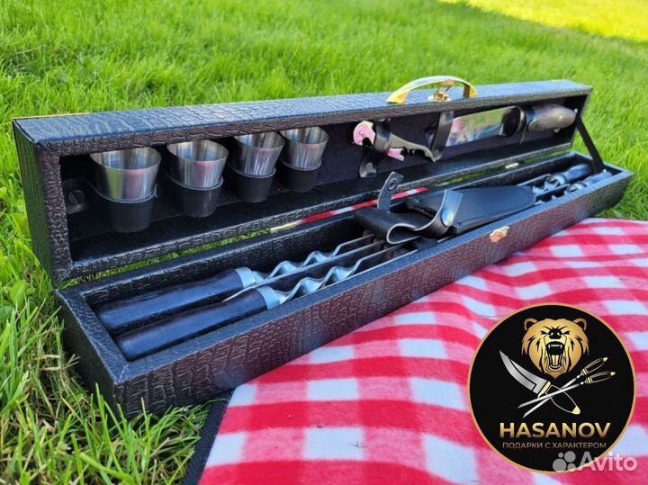 Подарок мужчине Шашлычный набор для пикника