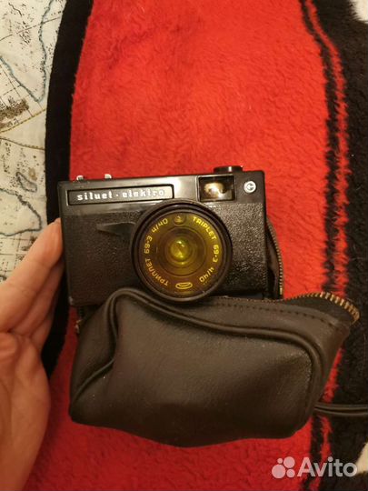 Плёночный фотоаппарат Смена и siluet