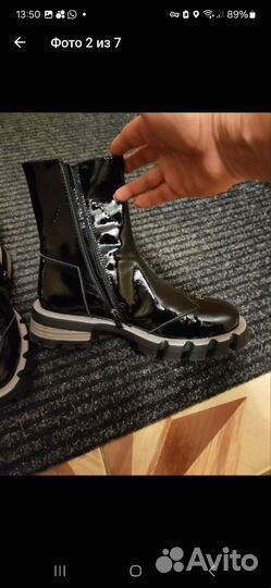 Ботинки женские зимние 38 размера новые