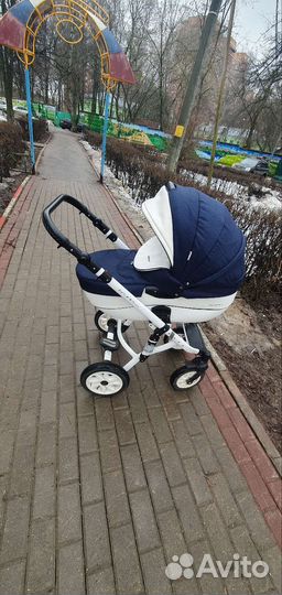 Коляска Riko bruno 3 в 1 экокожа