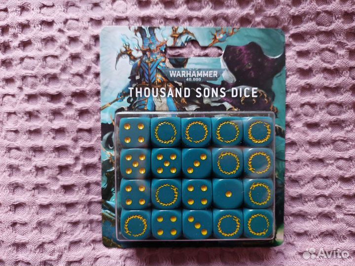 Warhammer 40k кубики / dice set