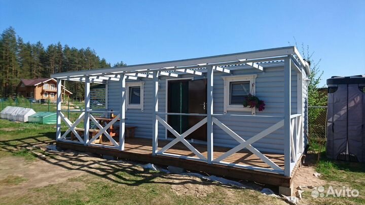 Домик дачный бытовка
