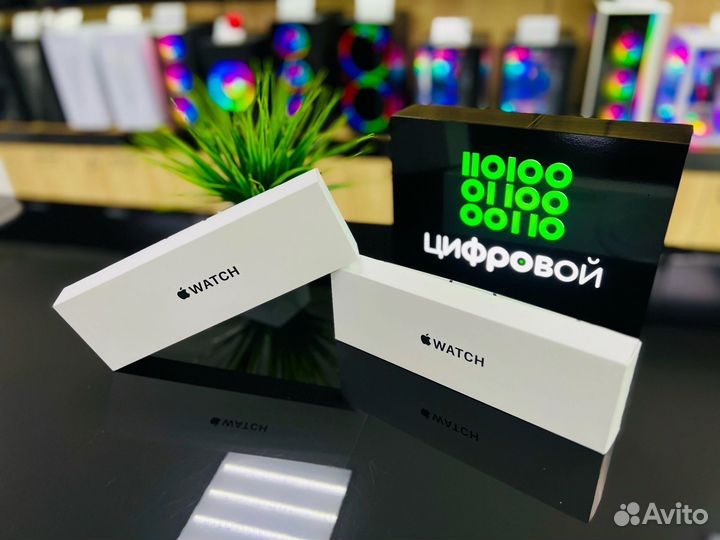 Новые Смарт часы Apple Watch 9 45mm Midnight M/L