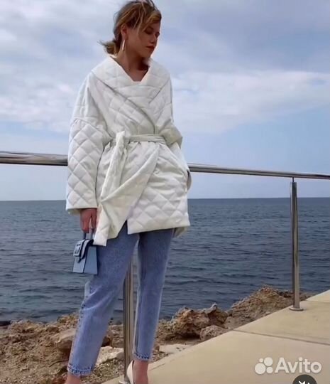 Стеганое пальто