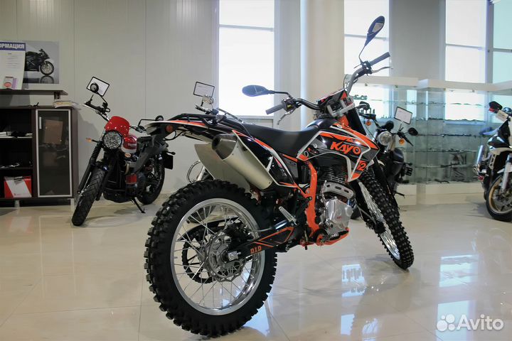 Мотоцикл kayo(Кайо) T2 250 MX enduro Витрина