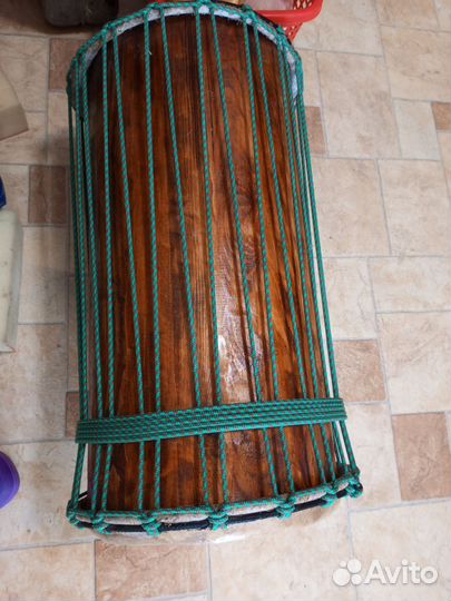 Барабан двухсторонний 11 дюймов африканский