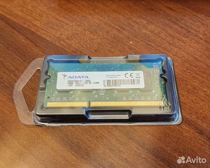 Оперативная память ddr3l 1Gb