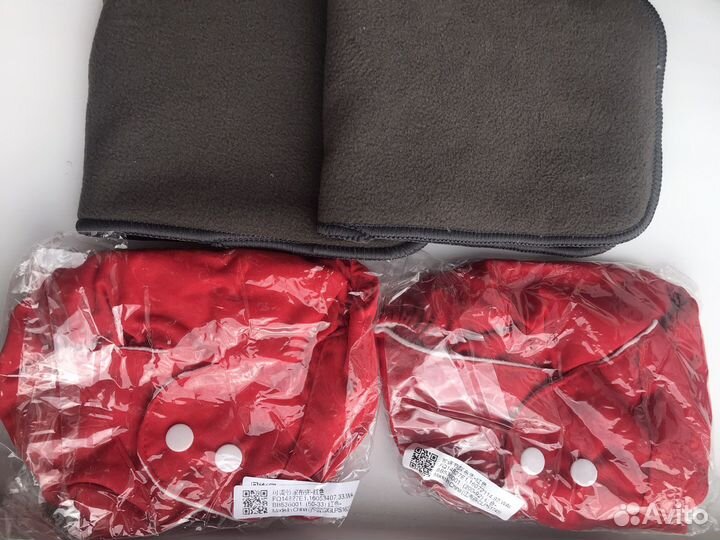 Многоразовые подгузники 2+2 вкладыша