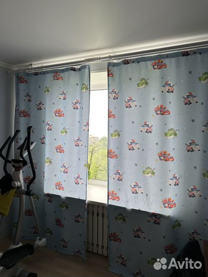 Детские Шторы с гардиной