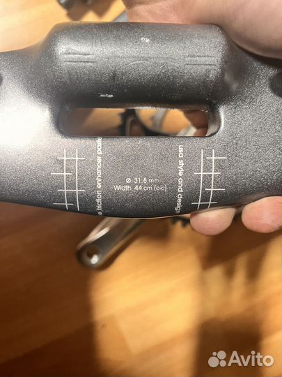 Руль 31.8 карбон баран аэро