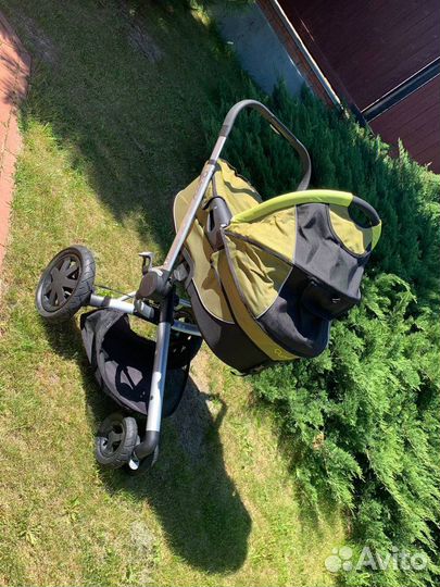 Коляска люлька + прогулочная Quinny
