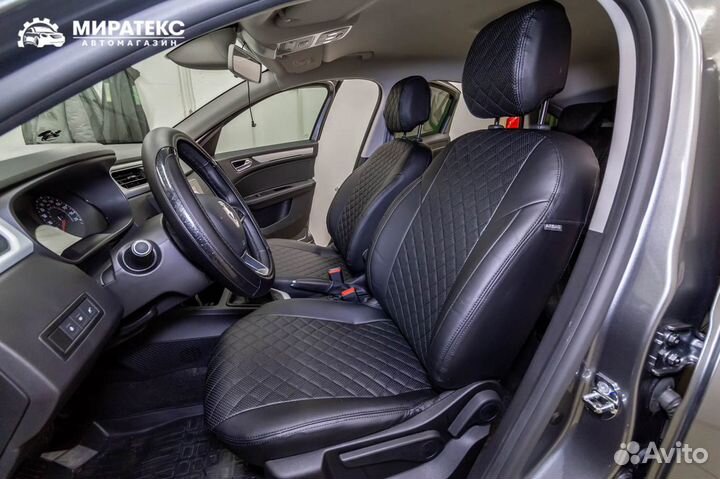 Авточехлы Рено Аркана / Экокожа Ромб