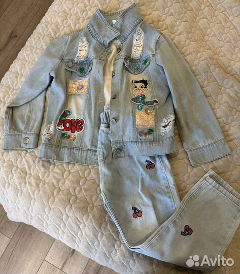 Пакет летних вещей на девочку 116-122