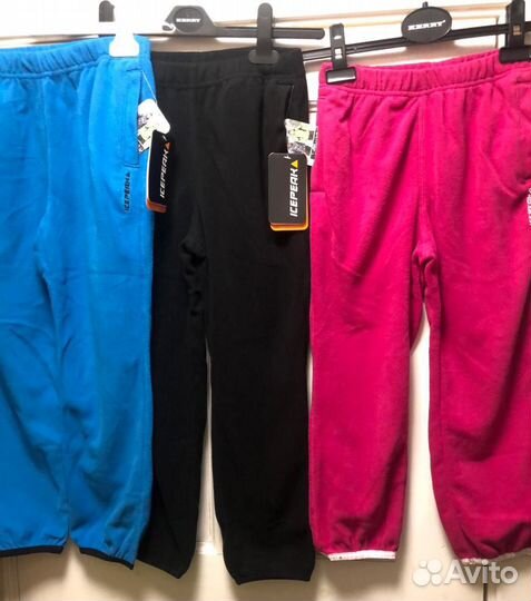 Новые штаны флис Айспик 116;122