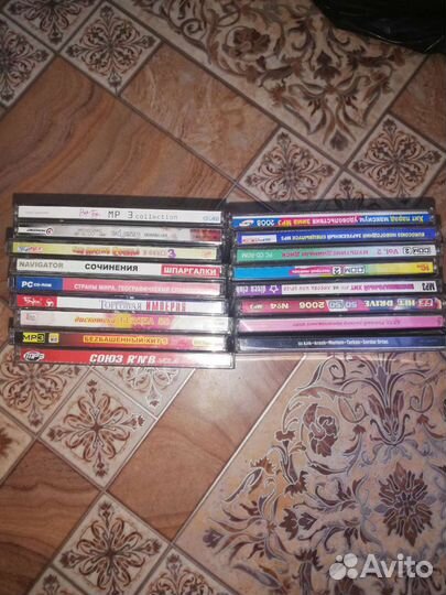 CD диски 17 шт за все
